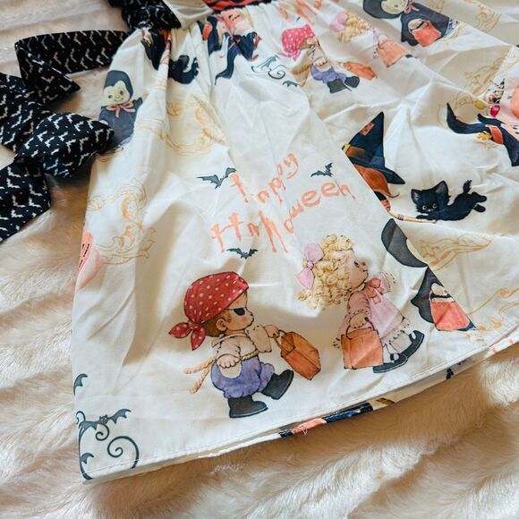 Royal Roe Boutique Halloween Vintage Style Spooktacular Dress Size 4t - Picture 3 of 7